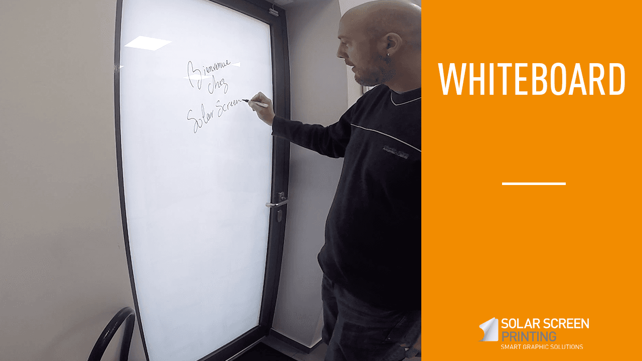Discover the window film Whiteboard by Solar Screen