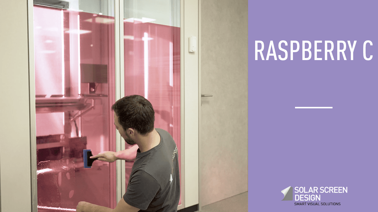 Discover the Raspberry C window film by Solar Screen