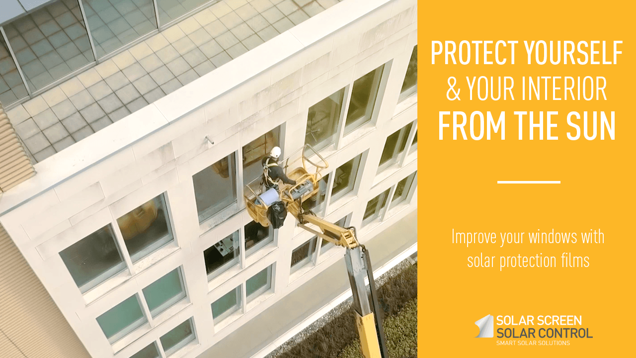 Protect yourself from the sun and heat with solar window window films