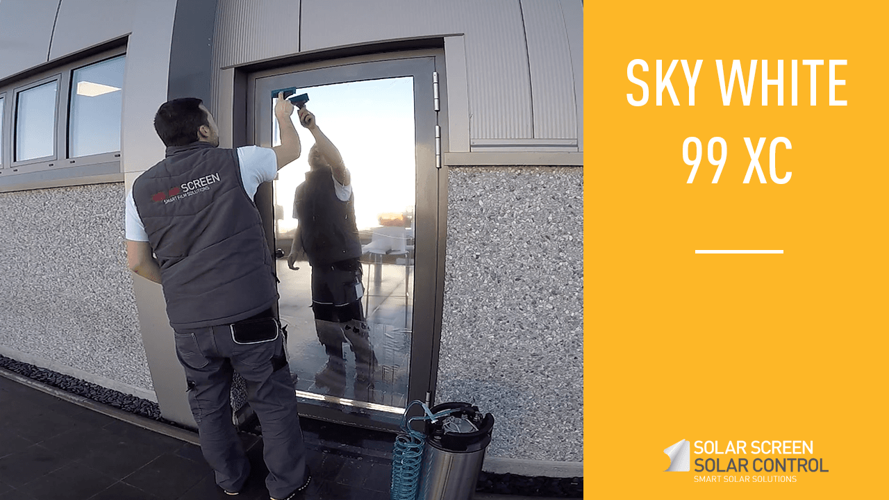 Discover the Sky White 99 XC window film by Solar Screen