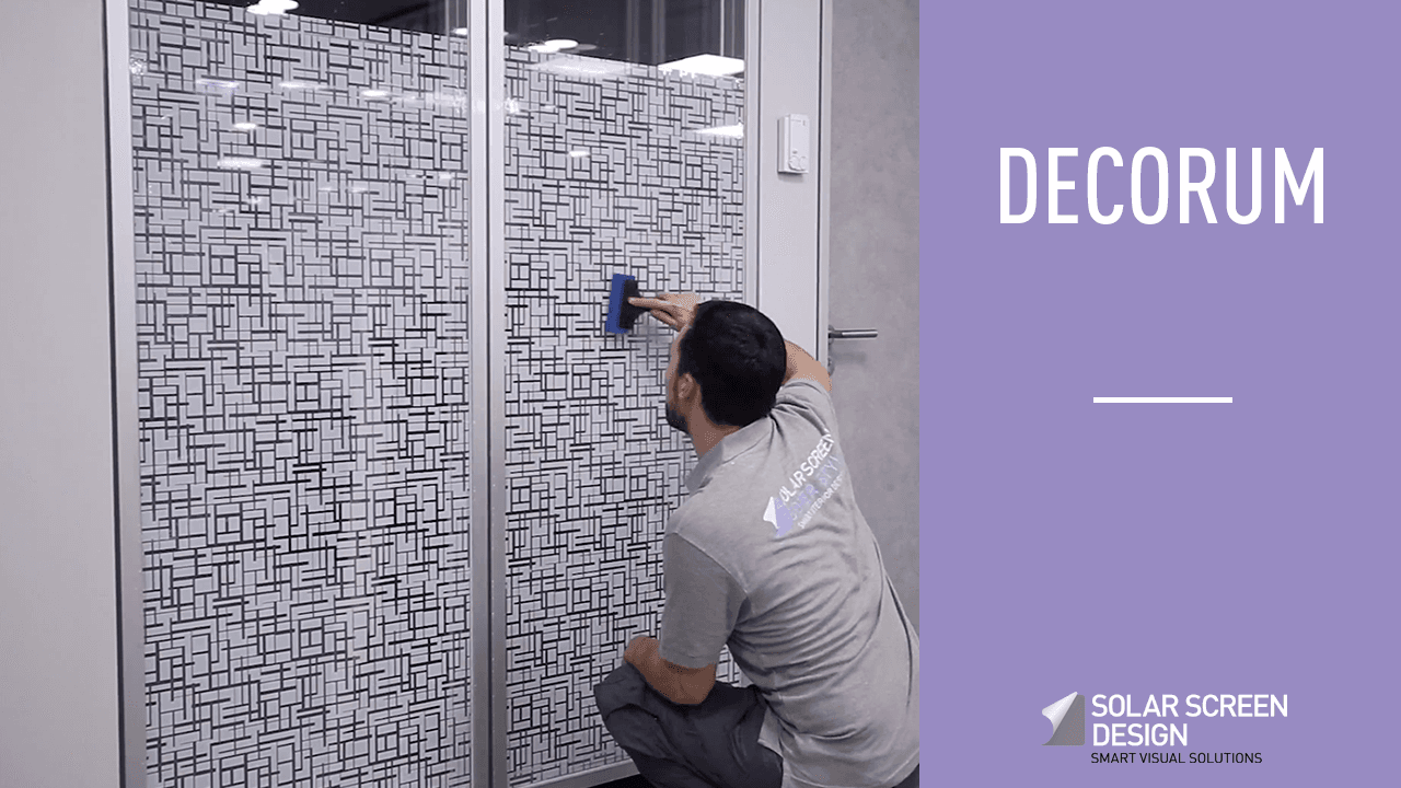 Discover the Decorum window film by Solar Screen
