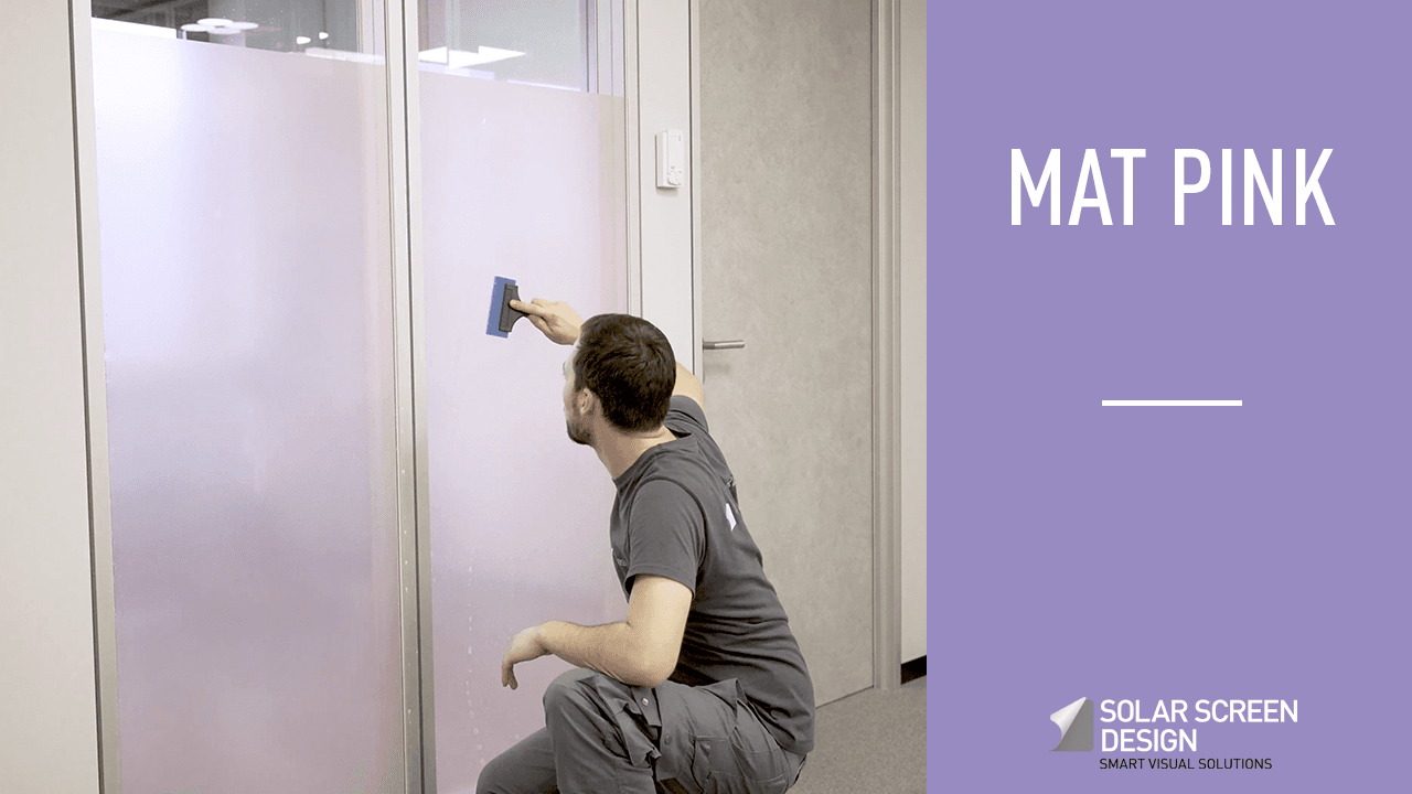 Discover the Mat Rose window film by Solar Screen