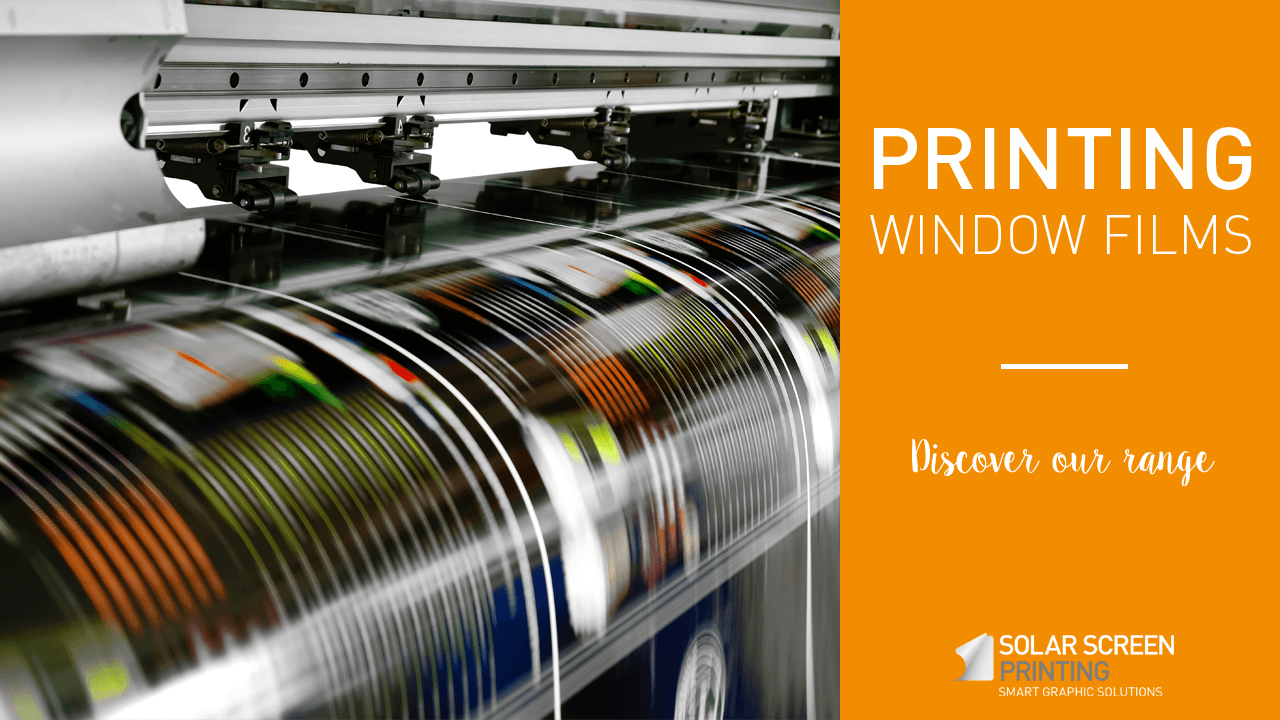 Discover Solar Screen® printable window films