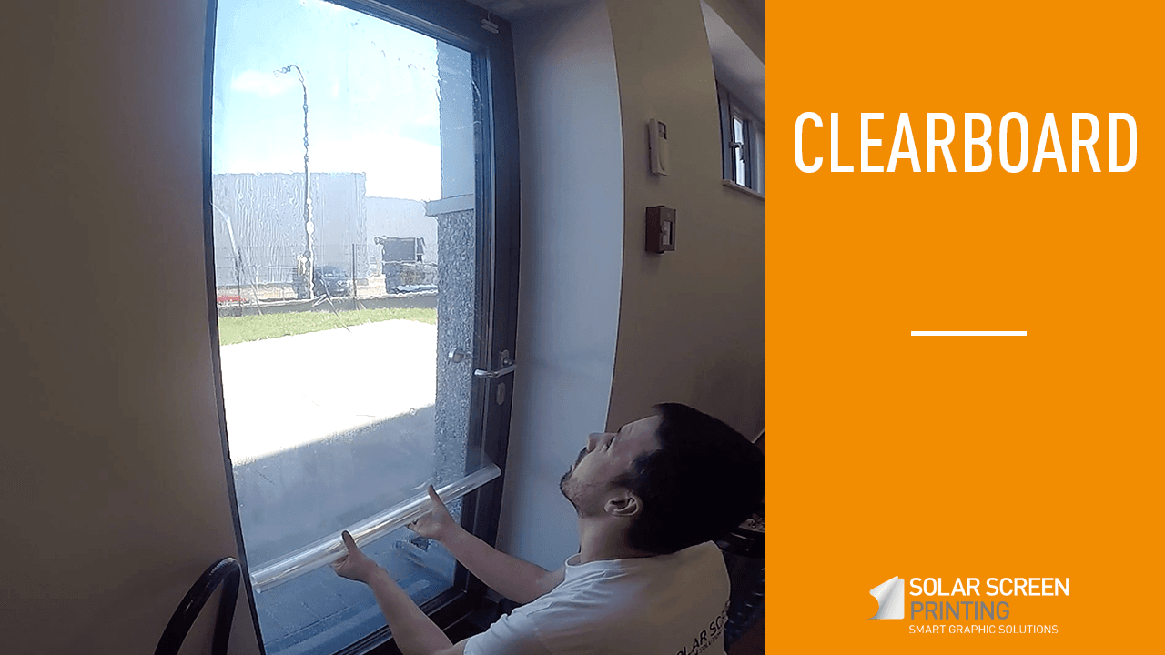 Découvrez the Clearboard film by Solar Screen
