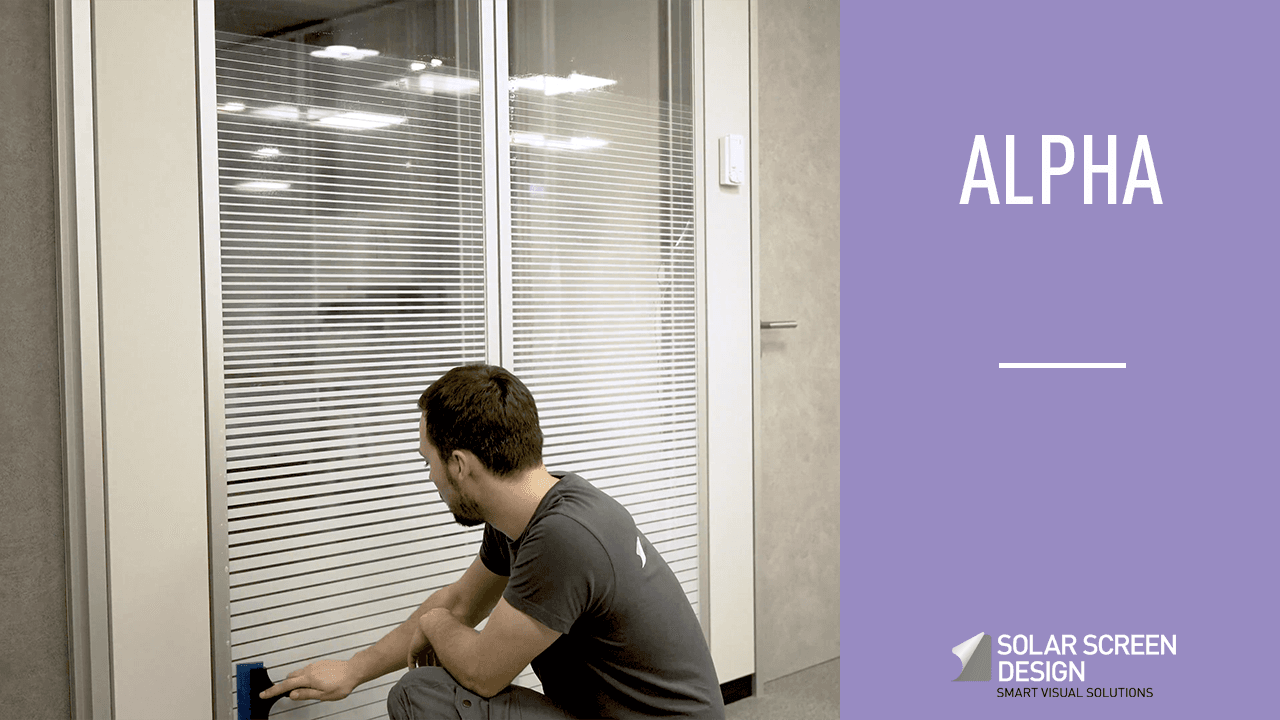 Discover the Alpha window film by Solar Screen