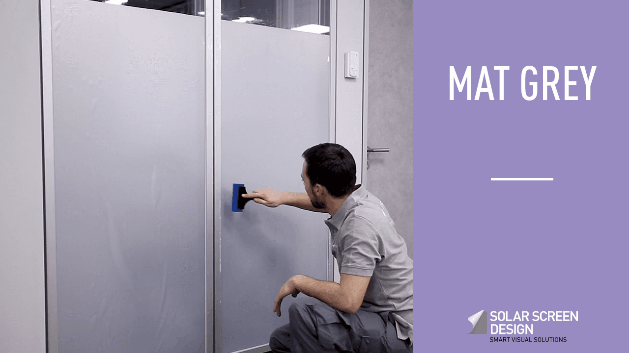 Discover Mat Grey window film by Solar Screen