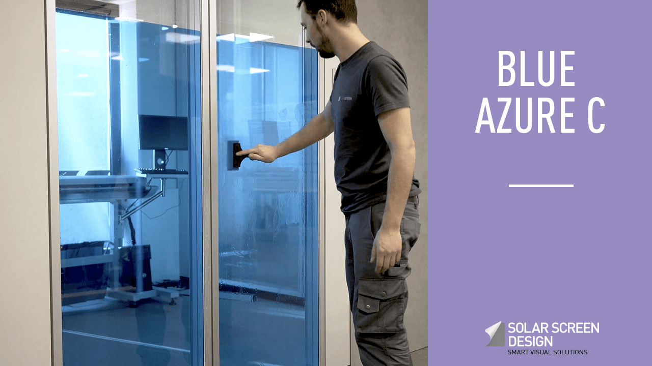 Discover Blue Azur C window film by Solar Screen