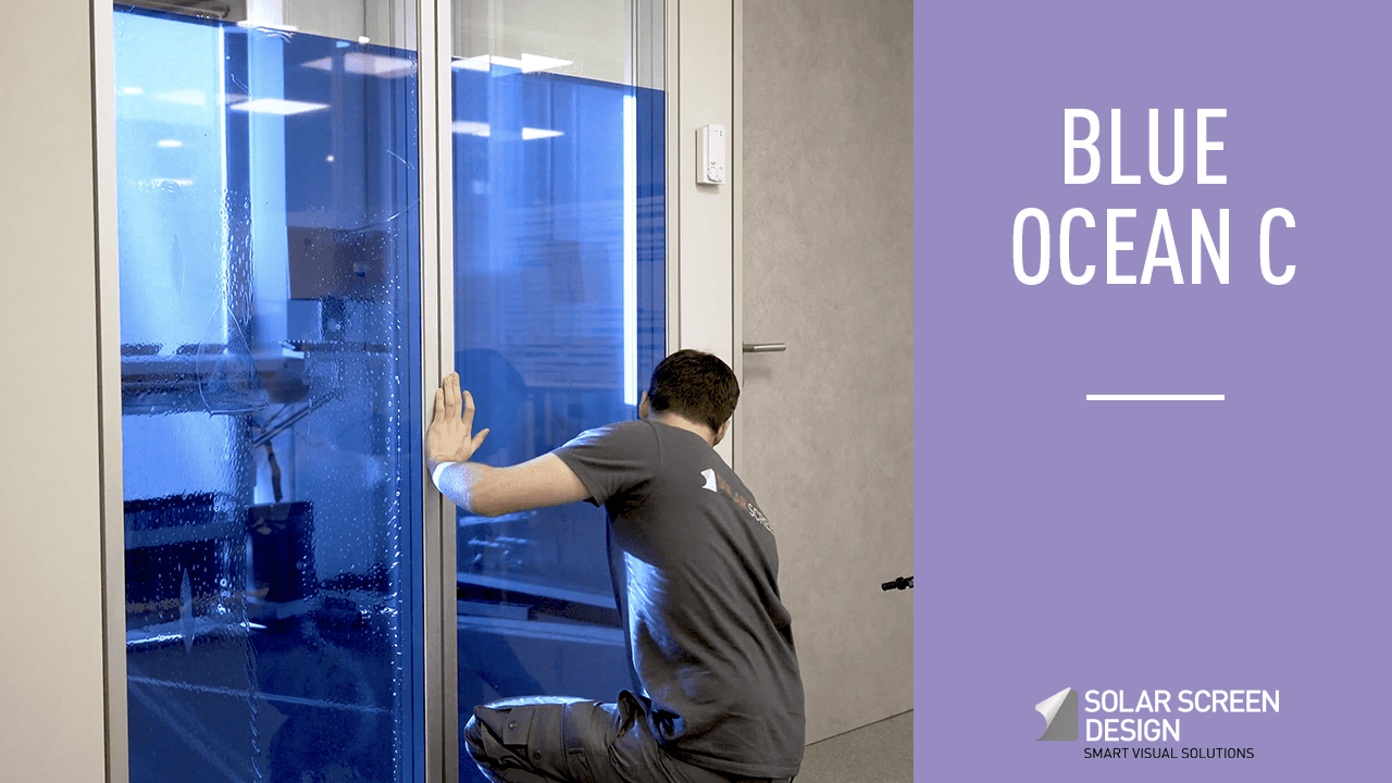 Discover the Ocean Blue C window film by Solar Screen
