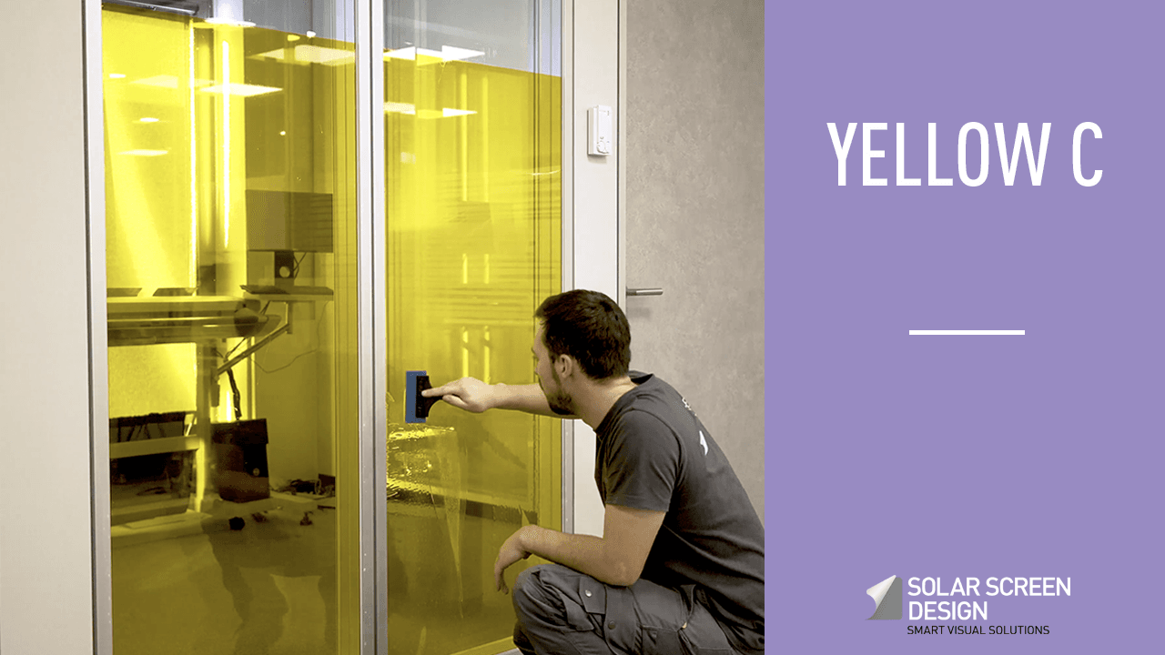 Discover the Yellow C window film by Solar Screen